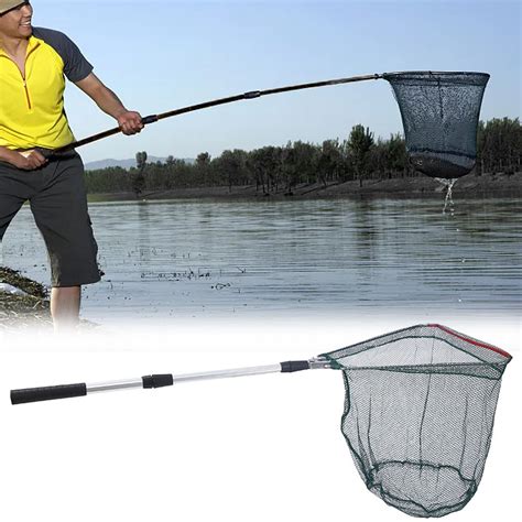 Pc Folding Telescoping Fishing Nets Aluminum Alloy Triangular Netting