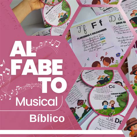 Alfabeto musical bíblico RECANTO DO SABER INFANTIL Camila Teixeira