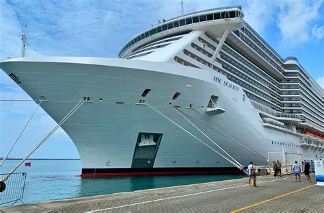 Msc Seaview Chega A Salvador Como O Maior Navio De Cruzeiro Da Hist Ria