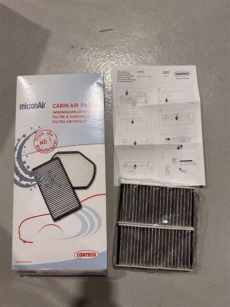 New Corteco Carbon Cabin Air Filter For X X F F Ebay