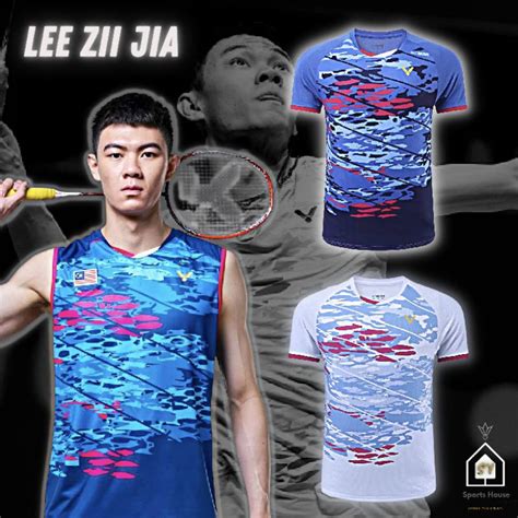 Victor 2022 Design Lee Zii Jia Badminton Jersey Malaysia All England