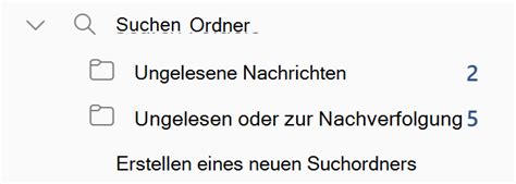 Verwenden Von Suchordnern In Outlook Microsoft Support