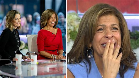 Hoda Kotb In Tears Live On Air As Today Co Stars Surprise Her With