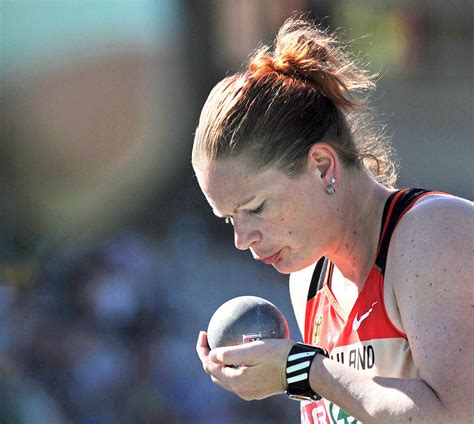 Keine Medaille für Kugelstoßerin Nadine Kleinert Leichtathletik