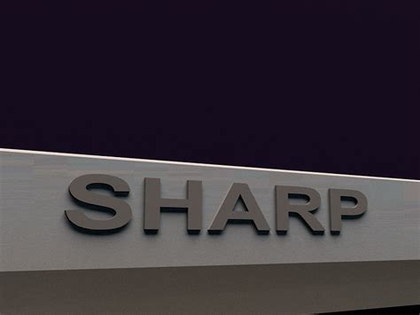 Lcd Tv Sharp Aquos 3d Model