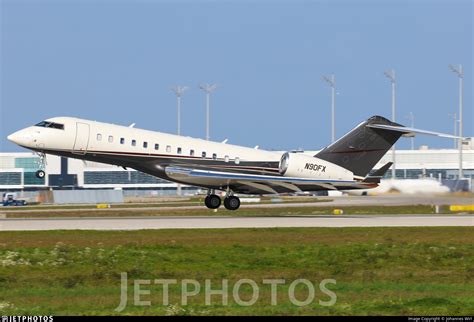N90FX | Bombardier BD-700-1A10 Global Express | Flexjet | Johannes Wirl ...