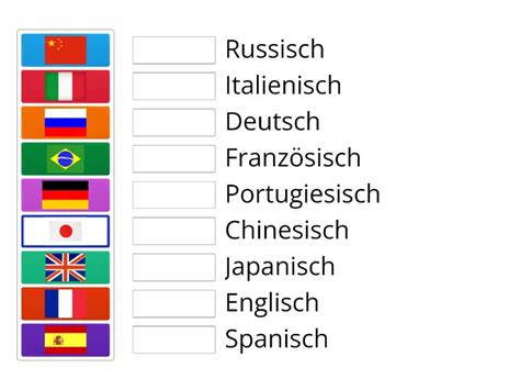 Sprachen Match Up