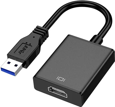 Usb Naar Hdmi Adapter Usb 3 0 2 0 Naar Hdmi Adapter 1080p Full Hd Mannelijk Naar Vrouwelijk