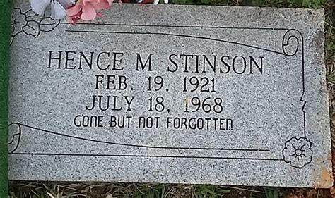 Hensley Martin Stinson 1921 1968 Mémorial Find a Grave