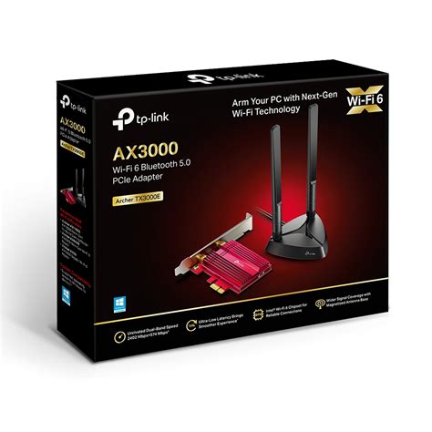 Archer TX3000E | AX3000 Wi-Fi 6 Bluetooth 5.0 PCIe Adapter | TP-Link ...