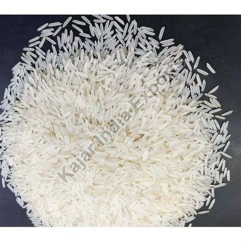 Hard Organic White Sella Basmati Rice Variety Long Grain Packaging