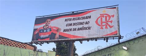 Mundo Da Bola On Twitter Torcida Do Flamengo Colocou Um Outdoor De