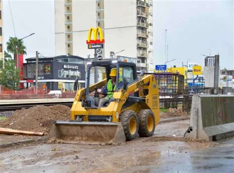 Tren Sarmiento Avanza La Construcci N De Dos Puentes Modulares En