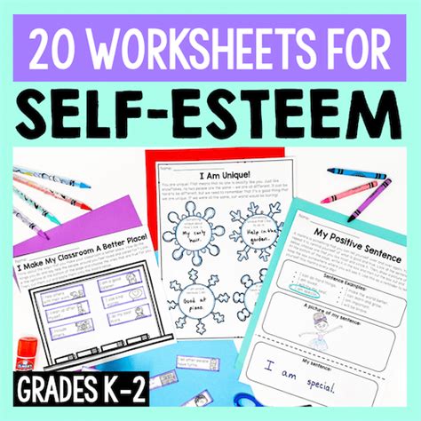 Self Esteem Worksheets 15 Worksheets Library