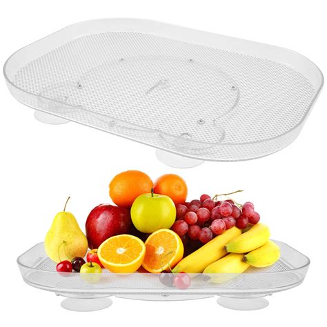 Civg Lazy Susan Turntable Organizer For Refrigerator Degree