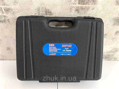 Купить Набор головок ударных 1 2 20ед 1/2 (10-38мм) LEX, Набор головок ...