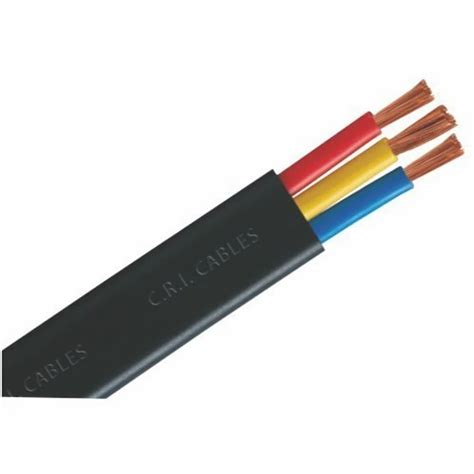 Flat 3 Core Copper Submersible Cables At Rs 50 Meter Submersible Flat