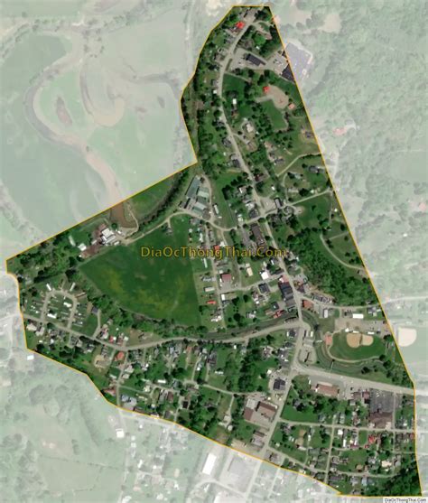 Map Of Jane Lew Town