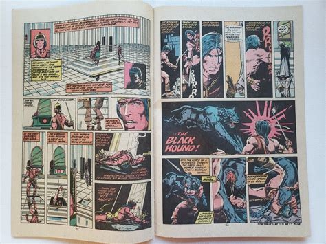 Conan The Barbarian 20 The Black Hound Of Vengeance Marvel 1972 FN 6