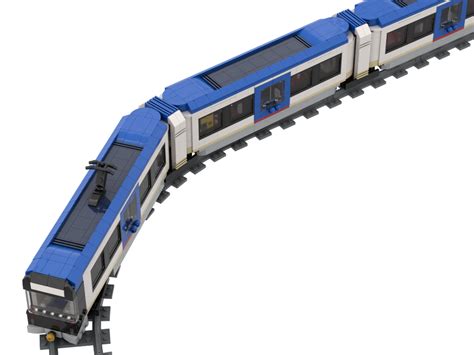 LEGO MOC Articulated Metro (minifig / City scale) by stevendejong ...