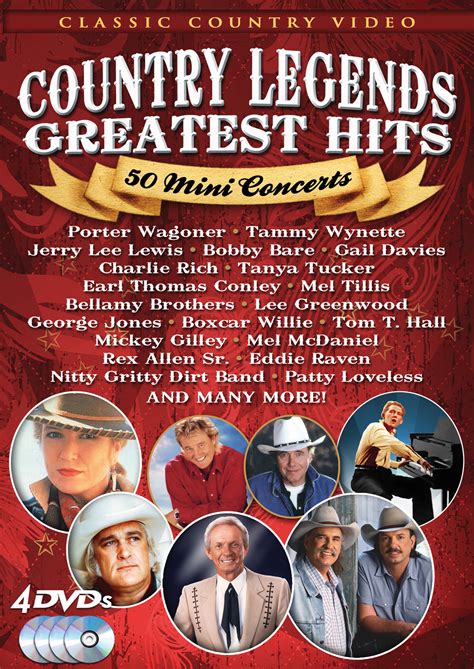 Country Legends Greatest Hits 50 Mini Concerts