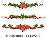 Photo of Red berry Christmas border | Free christmas images