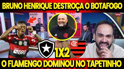 IMPRENSA RASGA ELOGIOS AO BRUNO HENRIQUE ELE É DECISIVO GABIGOL NÃO