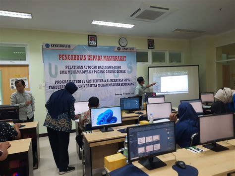 Pkm Pelatihan Autocad Arsitektur Unimus