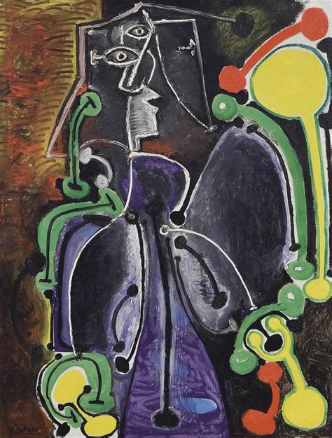 Pablo Picasso Woman Seated Femme Assise [1949] Flickr