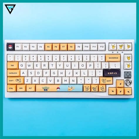 Keycap Pikachu Xda Nh A Pbt N T In Nhi T Dyesub