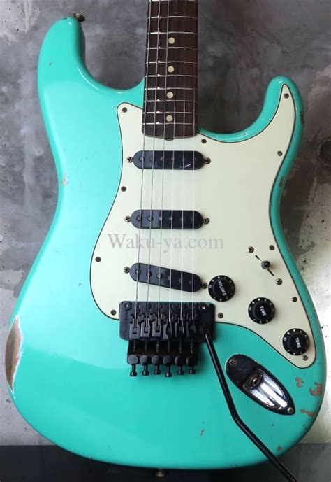 Fender CS 62 Stratocaster Aged Seafoam Green Finish FRT Heavy