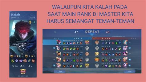 Push Rank Bersama Dua Teman Saya Di Rank Grand Master Ya Teman Youtube