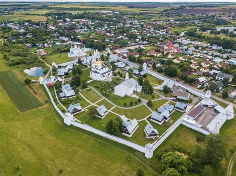 The Ancient Town Of Suzdal View From The Bell Tower Of The Venerable