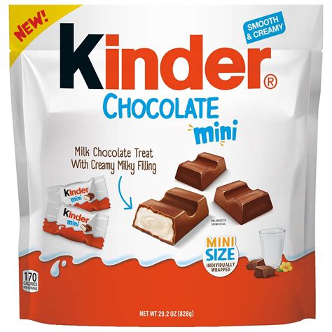 Kinder Chocolate Mini 292 Oz Bulk Pack Up To 138 Minis