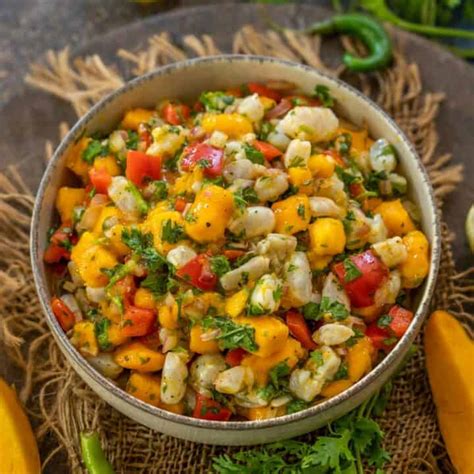 Mango Shrimp Ceviche Recipe Whiskaffair