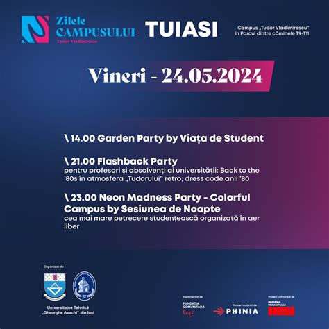 Zilele Campusului Tudor Vladimirescu Mai Concert Carla