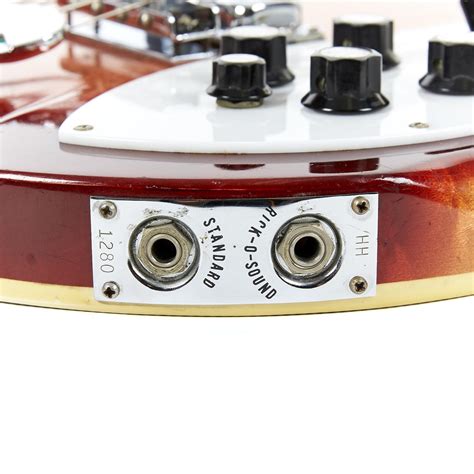 Vintage Rickenbacker 4005 Bass Fireglo 1968 Cream City Music