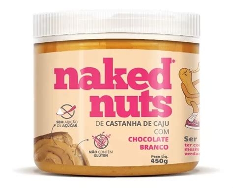 Pasta De Castanha Caju Chocolate Branco Naked Nuts 450g MercadoLivre