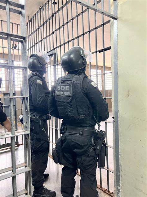 Polícia Penal realiza operação simultânea nas unidades prisionais do