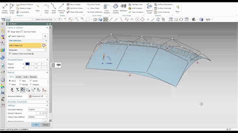 Siemens Nx Class A Surfacing X Form Tip Youtube