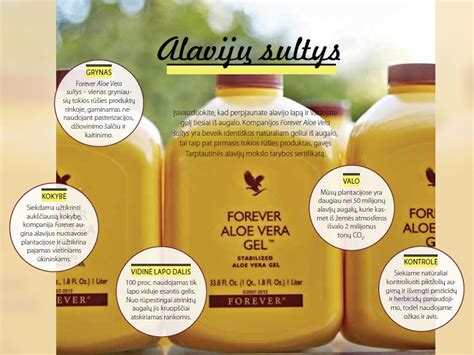 Alavijo sultys - Aloe Vera Gel - Alavijas