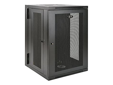 Tripp Lite U Wall Mount Rack Enclosure Server Cabinet Swinging Hinged