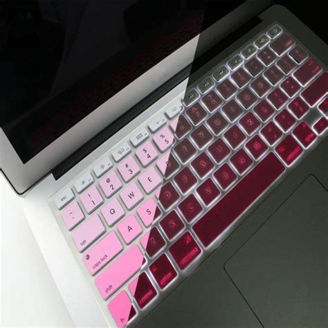 Protetor De Pele De Cobertura De Teclado De Silicone Macio Para Macbook