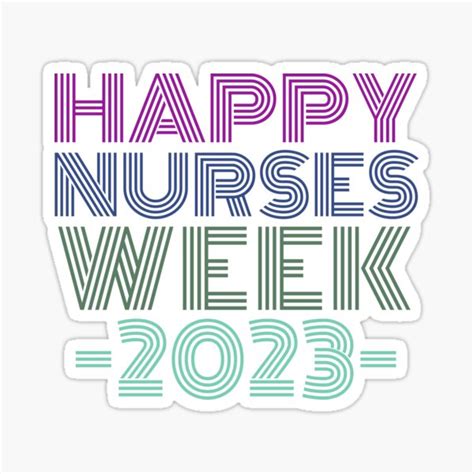 Happy Nurses Week National Nurses Day Retro Vintage