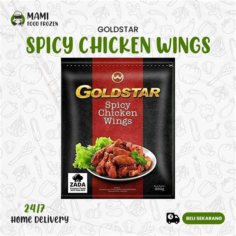 Jual Goldstar Spicy Chicken Wings Gr Shopee Indonesia