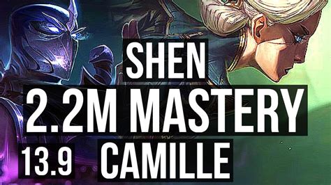 Shen Vs Camille Top M Mastery Games Kr Master