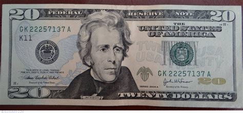 20 Dolari 2004A - K11, Emisiunea 2004 - 20 Dolari - Statele Unite ale ...