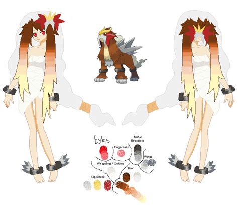 Female Entei Gijinka By Brighton Place On Deviantart