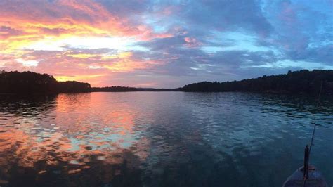 Lake Lanier Underwater / Submerged Parking Lot With Trees And The ...