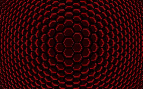 Red Hex Red And Black Hexagon Hd Wallpaper Pxfuel